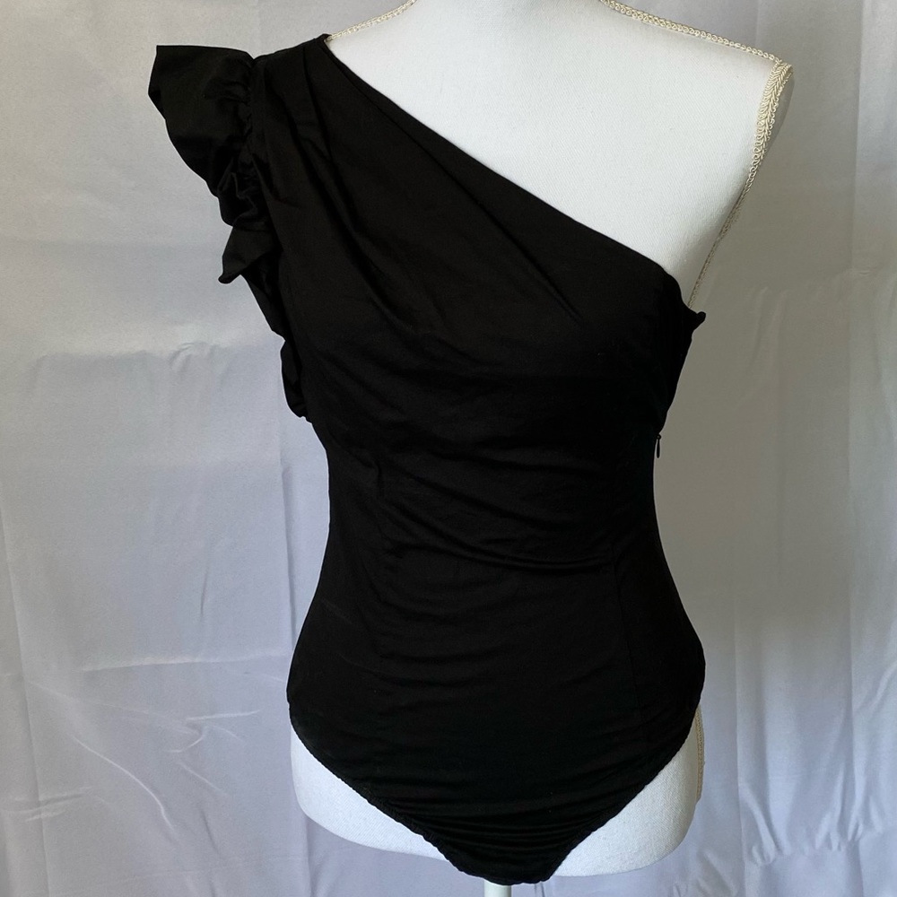 Zara asymmetrical bodysuit